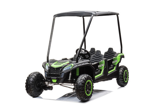 24v Batterie 4x4 Plastik UTV Viersitzer Kinderauto mit Carport 4-Wheeler
