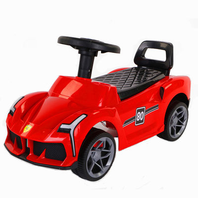 Musik-Schalter-Knopf Ein-Schlüssel-Start-Stop Kinder-Scooter Balance-Ride auf süßen Swing-Auto