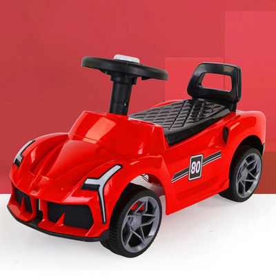 Musik-Schalter-Knopf Ein-Schlüssel-Start-Stop Kinder-Scooter Balance-Ride auf süßen Swing-Auto
