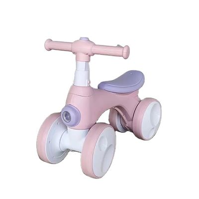 4-Rad-Kinder-Gleichgewichtsfahrrad mit Musik-Licht-Blaseneinrichtung Produktgröße 56*30*45cm