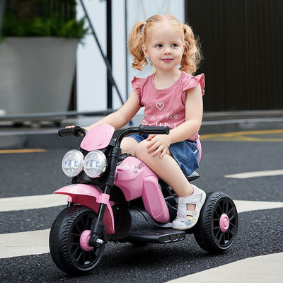 Elektro-Dreifahrrad für Kinder mit Musiklichtern und Pedalen 5-7 Jahre Multifunktionsspaß