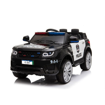 Geeignet für 3-8jährige, großes, zweisitziges, batteriebetriebenes Polizeiauto