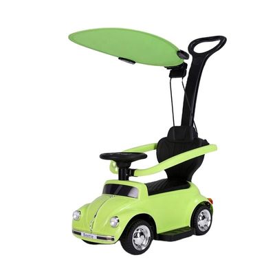 2022 Style Baby Lizenz Fuß zum Boden Kinder mit Kind Reiten auf Schub Klappwagen für Kinder