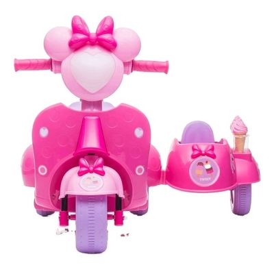 2022 Elektromotorrad für Kinder mit Seitenwagen Eimer Auto Produktgröße 79,3*67*58cm