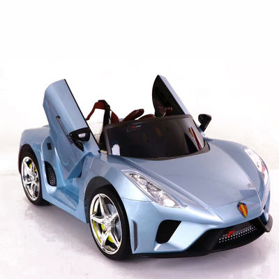 Unisex Kinder 12v Elektroauto mit Fernbedienung Doppelantrieb Musik und Swing Funktion