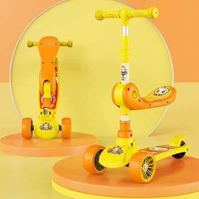 Unisex ohne Pedal Balance Bike für 2-6 Jahre Alte Jungen und Mädchen Gelb Rosa Grün