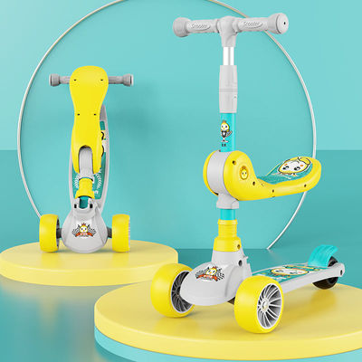 Unisex ohne Pedal Balance Bike für 2-6 Jahre Alte Jungen und Mädchen Gelb Rosa Grün