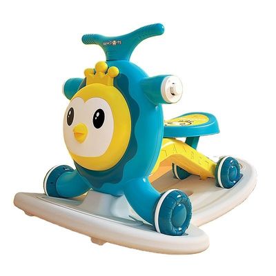Multifunktionaler Kinderrotor mit Walker-Funktion und Schütteln eines Pferdes
