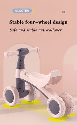 2023 Plastic Balance Bike Scooter Auto für Kinder Rosa/Blau ohne Pedal Fahrrad Fahrrad