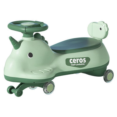 Anti-Rollover Flash Wheel Swing Ride On Scooter Auto für Kinder Karton Größe 69*25*32cm