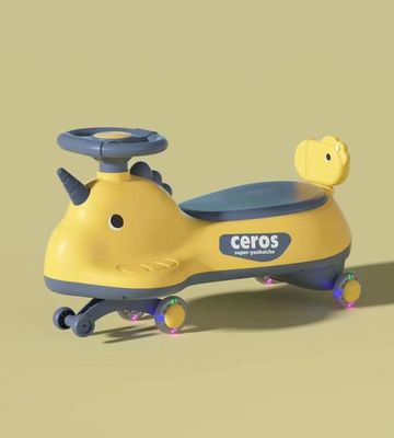 Anti-Rollover Flash Wheel Swing Ride On Scooter Auto für Kinder Karton Größe 69*25*32cm
