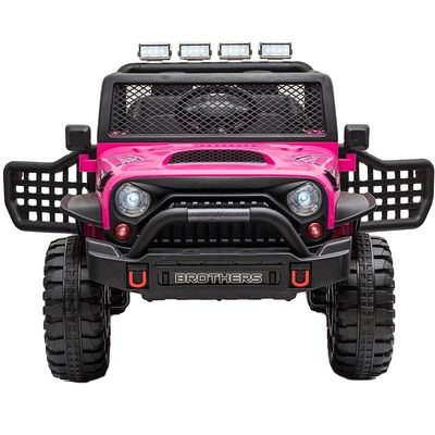 Stil Fernbedienung 12V Elektrische Kinder Fahren auf 4X4 Autobatterie für Outdoor-Abenteuer