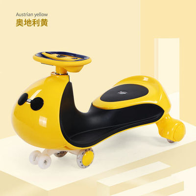 2023 Rot-Gelb-Weiß-Kinder-Balance-Bike mit Multifunktions-Ride auf dem Roller-Auto