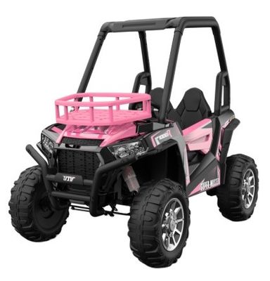 2022 Kinder 12v Elektro UTV Batterie Auto Unisex Fahrt auf Spielzeug mit Fernbedienung und Mantel