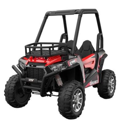 2022 Kinder 12v Elektro UTV Batterie Auto Unisex Fahrt auf Spielzeug mit Fernbedienung und Mantel