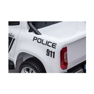 Lizenziertes Polizeiauto 12V Kinder Laderauto mit 2.4G Fernbedienung Echtes Auto Zwei-Sitzer