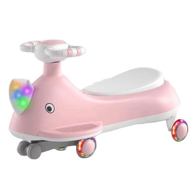 Aufbewahrungskasse Dynamische Musik und Beleuchtung Plastikfahrt im Auto für Kinder Ausgeglichenes Fahrrad