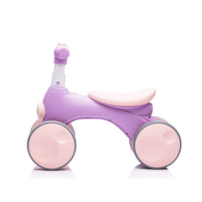 Leichte Musik und Blaseneinrichtung Balance Bike für 1-6 Jahre Kinder 4 Räder Auto Stil
