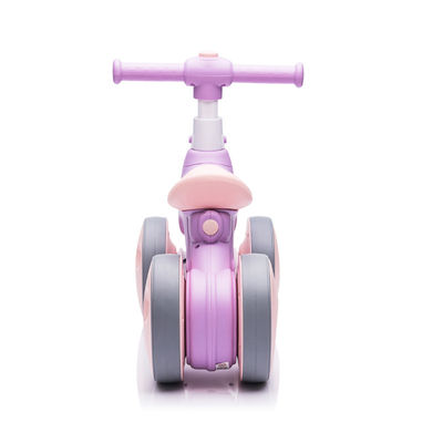 Leichte Musik und Blaseneinrichtung Balance Bike für 1-6 Jahre Kinder 4 Räder Auto Stil