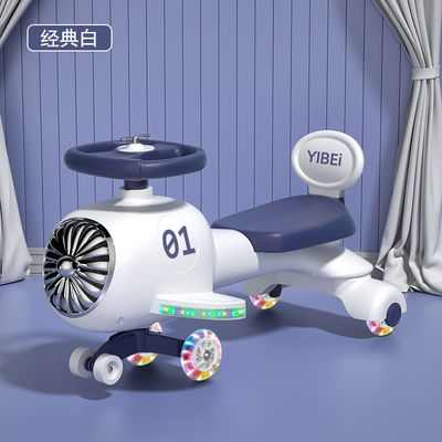 Ride On Toy 2023 Kinder Balance Bike Scooter Auto mit Musik und schönes blaues Licht