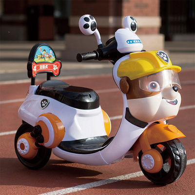 494PCS Elektromotorrad für Kinder Dreirad-Spielzeug Fahrt mit dem Auto für Kinder 2-5 Jahre alt