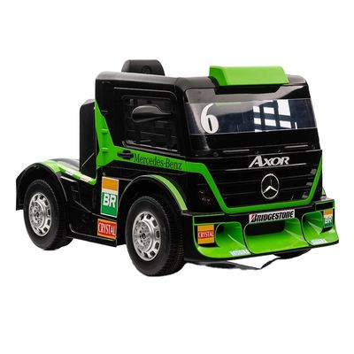 Ride On Toy Truck Auto für Kinder mit Anhänger 6 Räder 12v oder 24v Lizenz aus PP-Kunststoff