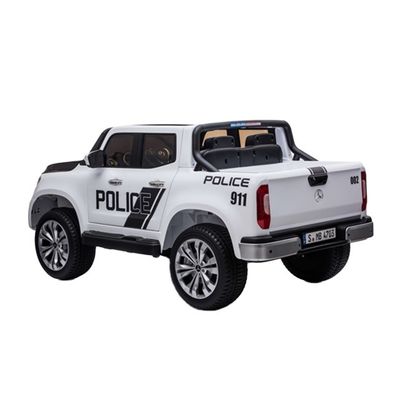 Verpackung Größe 142*77*40.5 2.4G Fernbedienung Zwei Sitze 12V Lizenz Polizeifahrt auf dem Auto für Kinder
