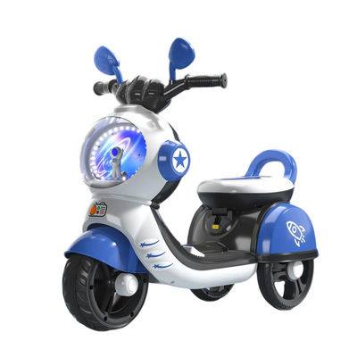 Kinder Elektro Baby Dreirad Süßes Batterie Motorrad in Blau Rosa Rot Plastik PP Typ