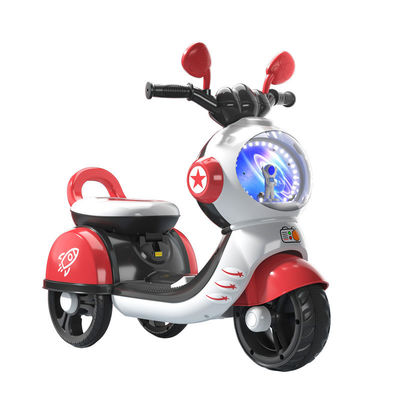 Kinder Elektro Baby Dreirad Süßes Batterie Motorrad in Blau Rosa Rot Plastik PP Typ