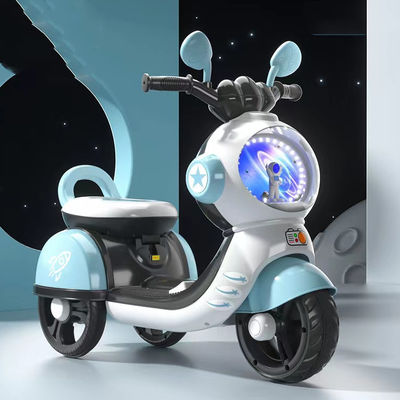 Kinder Elektro Baby Dreirad Süßes Batterie Motorrad in Blau Rosa Rot Plastik PP Typ