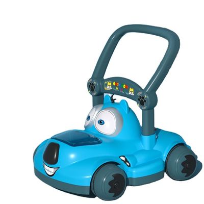 Plastikkinder fahren auf Push-Auto ohne Motor Custom Design Rosa/Blau/Weiß