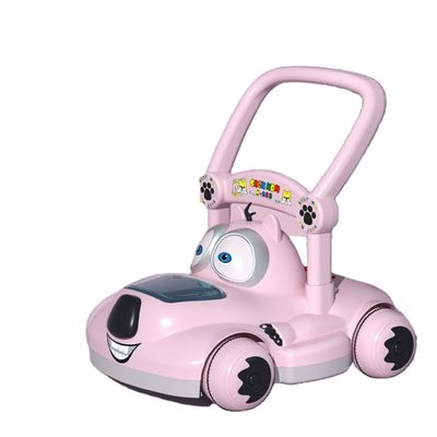 Plastikkinder fahren auf Push-Auto ohne Motor Custom Design Rosa/Blau/Weiß