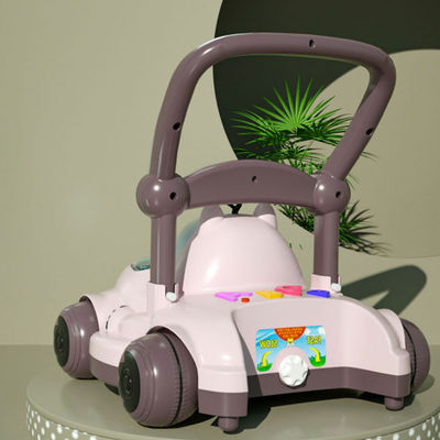 Plastikkinder fahren auf Push-Auto ohne Motor Custom Design Rosa/Blau/Weiß