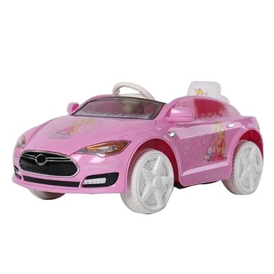 6V-Elektroauto Zwei-Sitzer mit LED-Vorderlicht perfekt für Kinder zwischen 3 und 8 Jahren