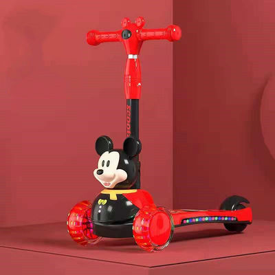 Klappbare, rutschfeste, breite Räder, Fahrt auf dem Roller, Kinderauto