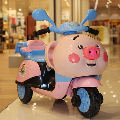 Kinderlieder LED-Beleuchtung Spielzeug Fahren auf 6V Elektromotorrad für 3-6-Jährige