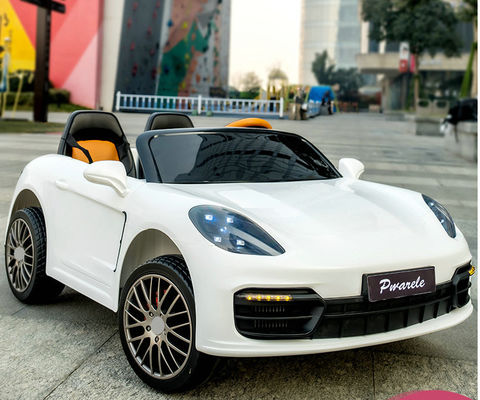 2023 Plastik 12V elektrische Fahrt auf dem Auto für Kinder 2 Sitzplätze Belastungsgewicht 60KG Nutzen