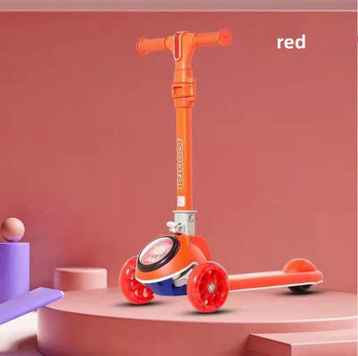 Kinder 3-Radfahrt auf dem Roller mit Musikbeleuchtung und Klappdesign G.W. NW 22.8KG/20.8KG