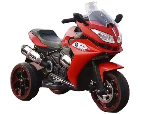 Elektro Rot Weiß 6v 3 Räder Batterie Fahrt mit dem Auto für Kinder Unisex Geschlechtsneutral