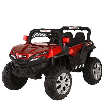 6v4*2 Super Power Geländefahrzeug Doppel elektrischer Doppelantrieb Kinderwagen Weiß