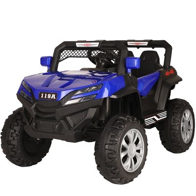 6v4*2 Super Power Geländefahrzeug Doppel elektrischer Doppelantrieb Kinderwagen Weiß