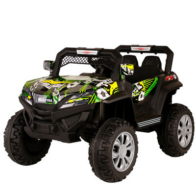 6v4*2 Super Power Geländefahrzeug Doppel elektrischer Doppelantrieb Kinderwagen Weiß