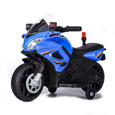 6V elektrische Sportmotorrad Babyfahrt auf Spielzeugwagen mit Scheinwerfer Soundmusik für Kinder