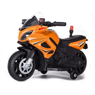 6V elektrische Sportmotorrad Babyfahrt auf Spielzeugwagen mit Scheinwerfer Soundmusik für Kinder