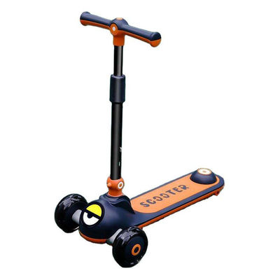 Ein-Knopf-Falt-Soft-Leder-Sitz 3 Räder Fahrt auf Roller-Auto für Kinder und langlebig