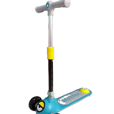 Ein-Knopf-Falt-Soft-Leder-Sitz 3 Räder Fahrt auf Roller-Auto für Kinder und langlebig