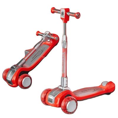 Max. Belastung 50 Kg Verstellbares Klappfahrzeug Kinder Fahrrad Kick Scooter Für Kind Leichtgewicht