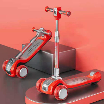 Max. Belastung 50 Kg Verstellbares Klappfahrzeug Kinder Fahrrad Kick Scooter Für Kind Leichtgewicht