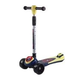 Musikbeleuchtung Klapproller für Kinder Rosa/Blau/Gelb/Grün Altersbereich 2-4 Jahre