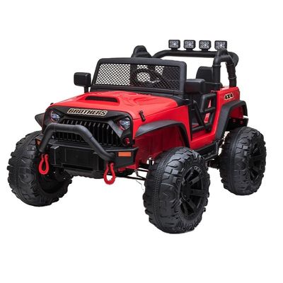 12V-Batterie 4X4 Off-Road Großkinder-Spielzeug-Auto mit Fernbedienung und in rosafarbener Farbe